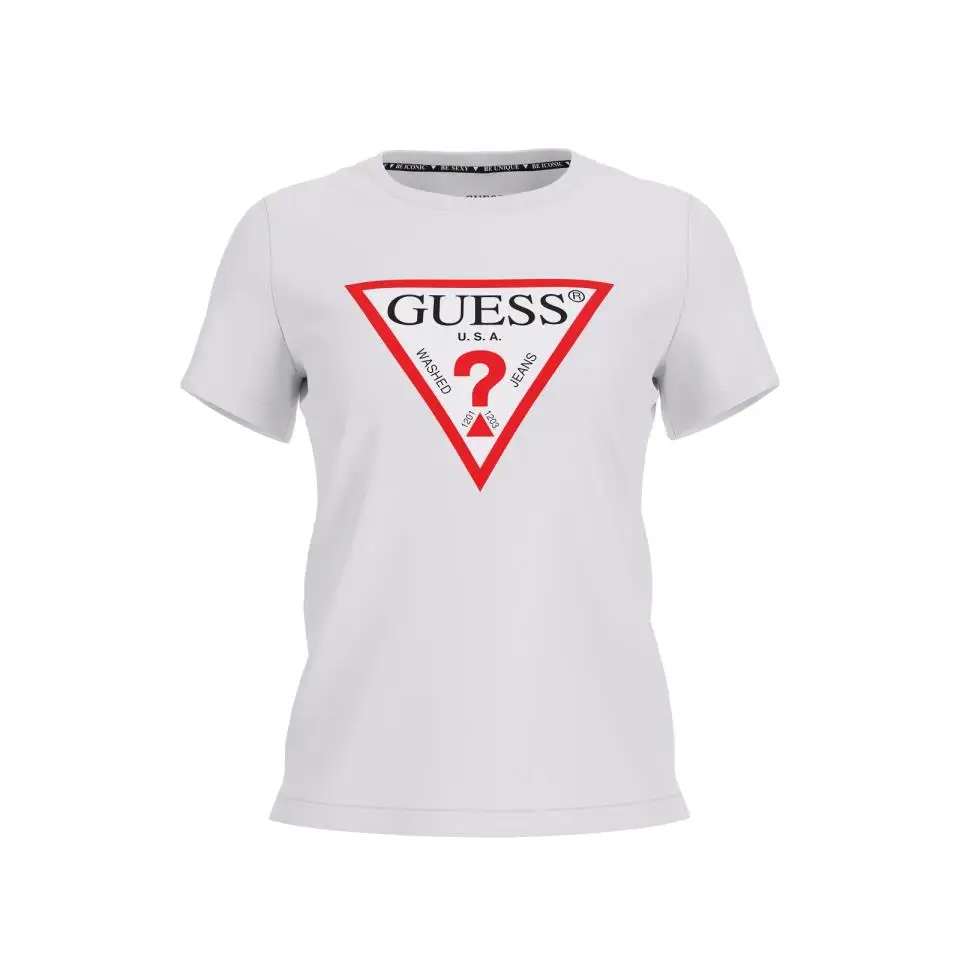 GUESS SS CN ORIGINAL TEE PURE WHITE