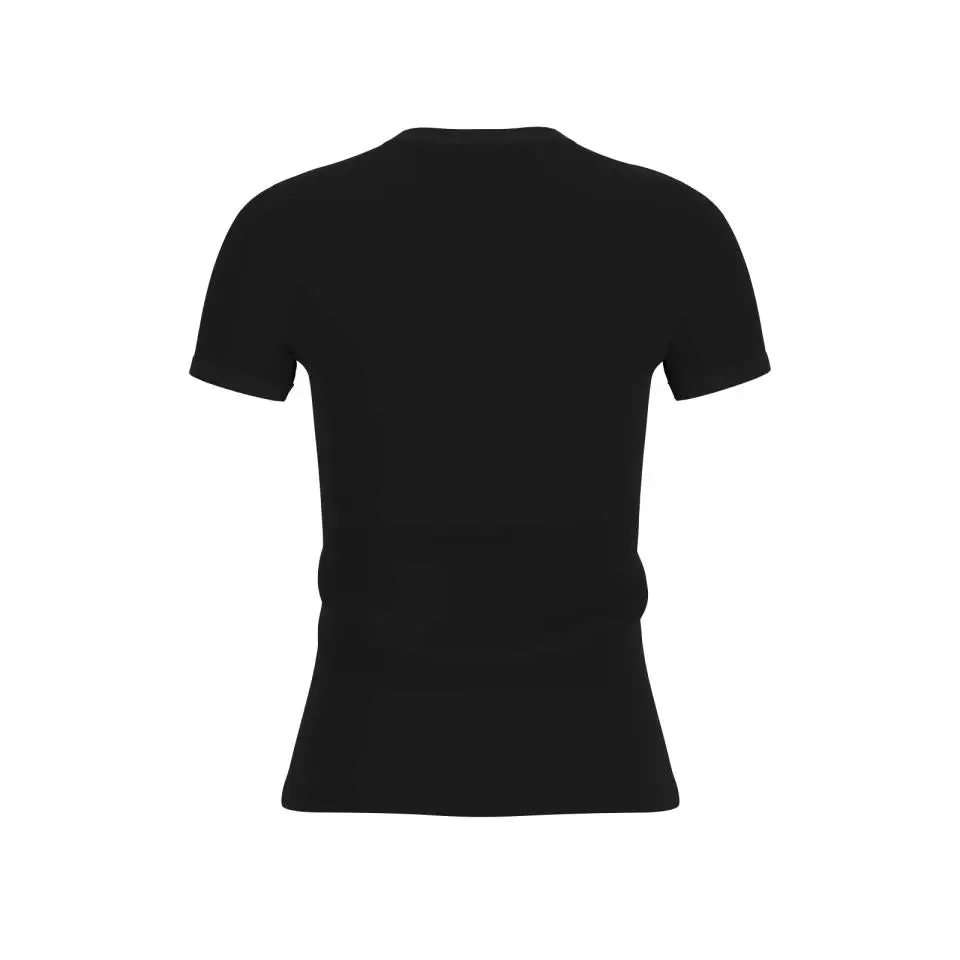 GUESS SS VN MINI TRIANGLE TEE PURE JET BLACK