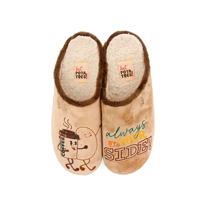 HOT POTATOES ZAPATILLAS DE CASA GOLSPIE BEIGE