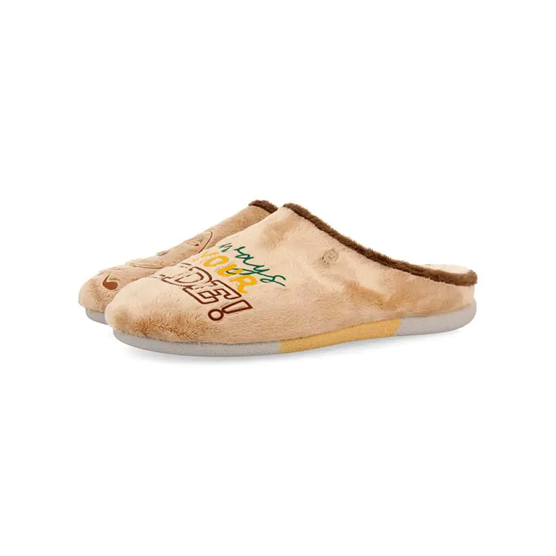 HOT POTATOES ZAPATILLAS DE CASA GOLSPIE BEIGE