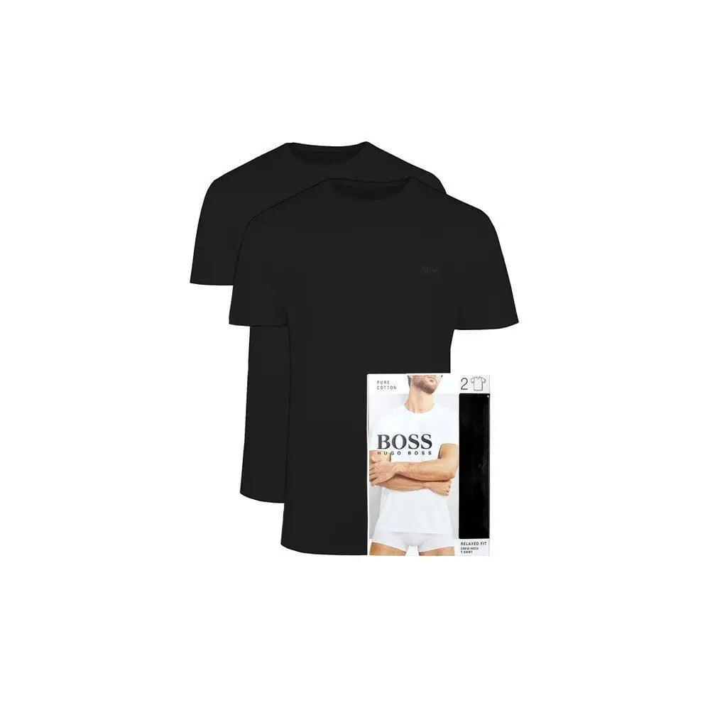 HUGO BOSS CAMISETAS 2 PACK BLACK