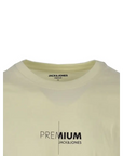 JACK & JONES CAMISETA DE MANGA LARGA PREMIUM BEIGE