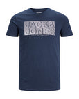 JACK & JONES CREW NECK T-SHIRT AZUL