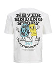 JACK & JONES JORAMUSEMENT T-SHIRT BLANCO