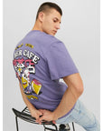 JACK & JONES JORAMUSEMENT T-SHIRT PURPLE