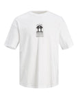 JACK & JONES JORDESTINY TEE CREW NECK TG LN WHITE