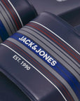 JACK & JONES SLIDER STRIPE NAVY