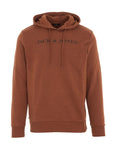 JACK & JONES SUDADERA CON CAPUCHA MARRÓN