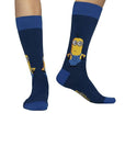 JIMMY LION CALCETINES MINIONS HELLO AZULES