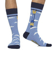 JIMMY LION CALCETINES MINIONS SKY AZULES