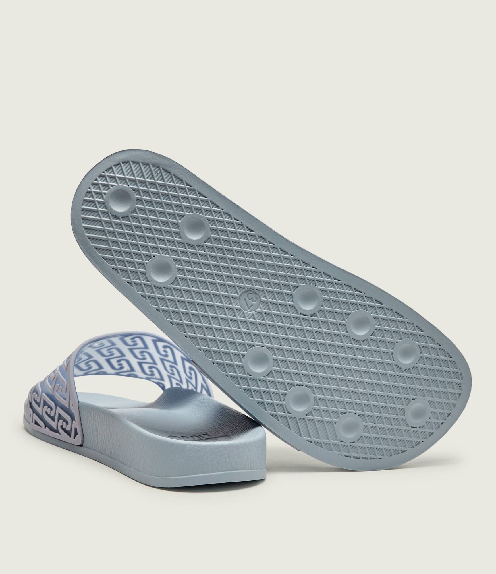 LIU JO KOS 21 - SLIPPER MONOGRAM RUBBERIZE