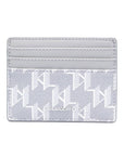 KARL LAGERFELD IKONIK MONOGRAM CARD GREY