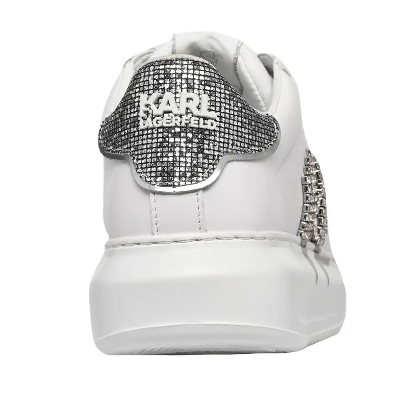 KARL LAGERFELD KAPRI MONOGRAM STONES LO WHITE