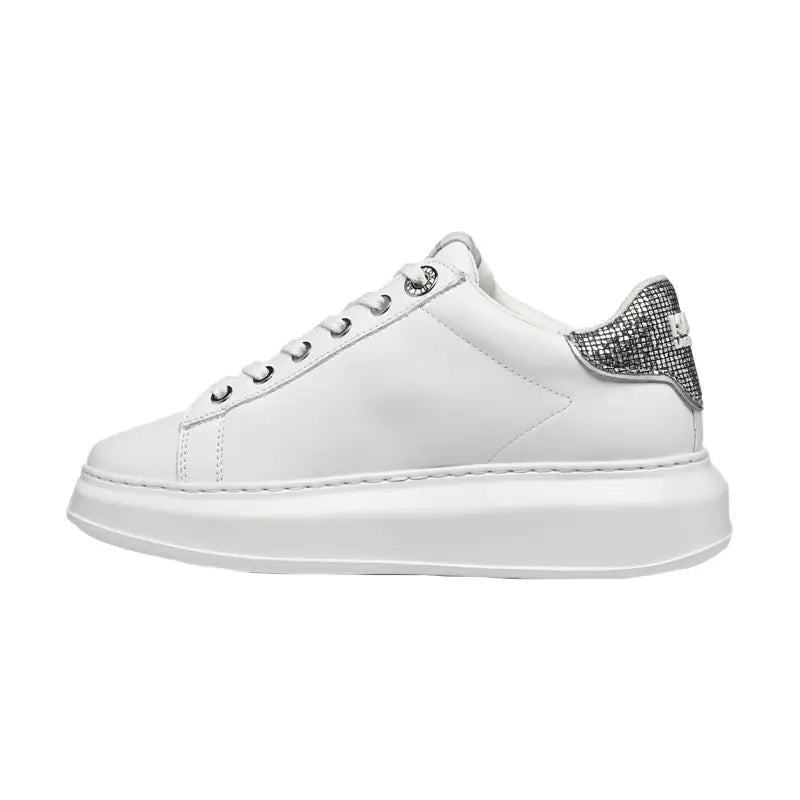 KARL LAGERFELD KAPRI MONOGRAM STONES LO WHITE
