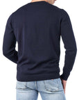 KARL LAGERFELD KNIT CREWNECK MIDNIGHT BLUE