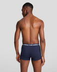 KARL LAGERFELD LOGO BRIEFS SET 3PACK NAVY