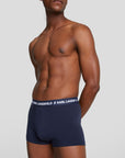 KARL LAGERFELD LOGO BRIEFS SET 3PACK NAVY