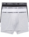 KARL LAGERFELD LOGO TRUNKS SET 3PACK MULTI