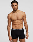 KARL LAGERFELD LOGO TRUNKS SET 3PACK MULTI