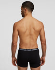 KARL LAGERFELD LOGO TRUNKS SET 3PACK MULTI