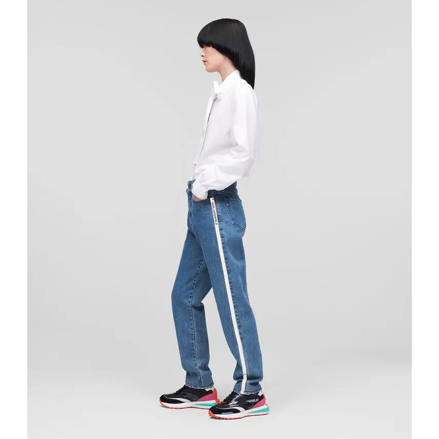 KARL LAGERFELD RELAXED FIT DENIM LIGHT BLUE
