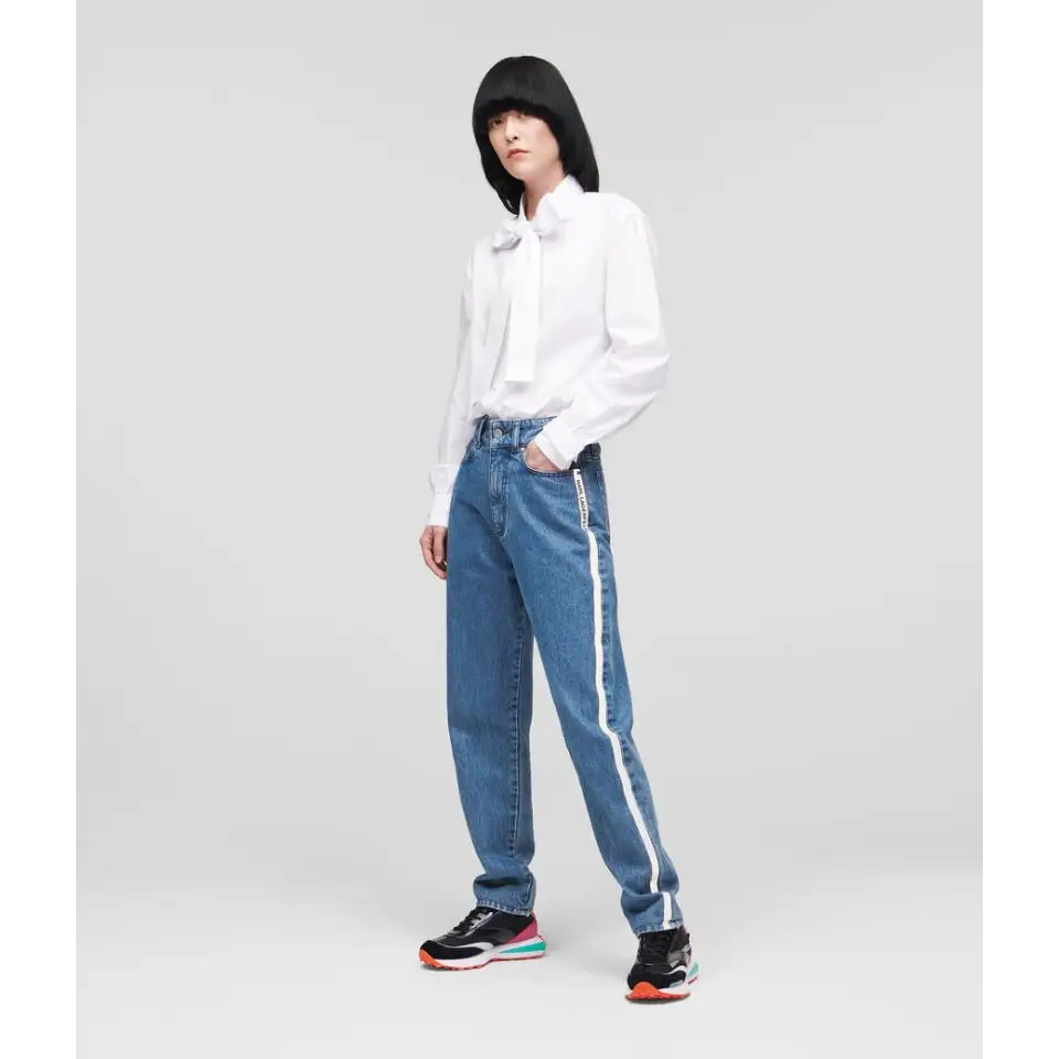 KARL LAGERFELD RELAXED FIT DENIM LIGHT BLUE