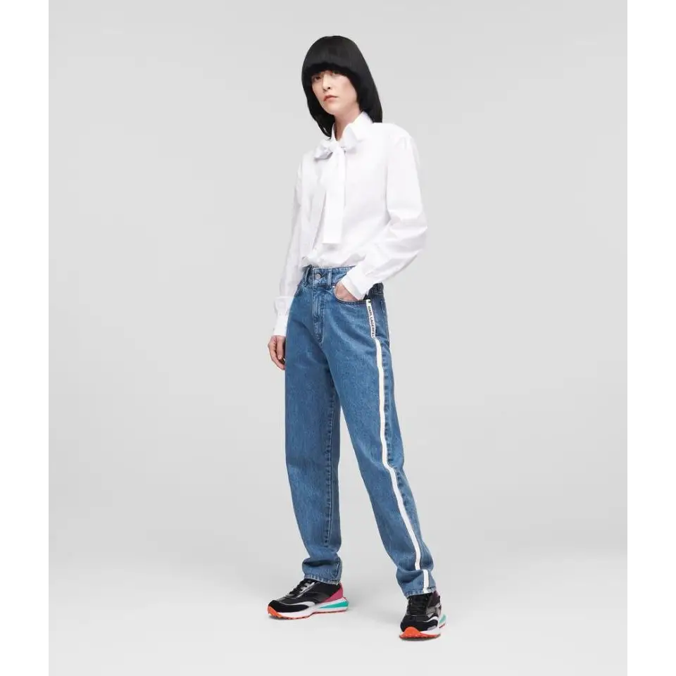 KARL LAGERFELD RELAXED FIT DENIM LIGHT BLUE