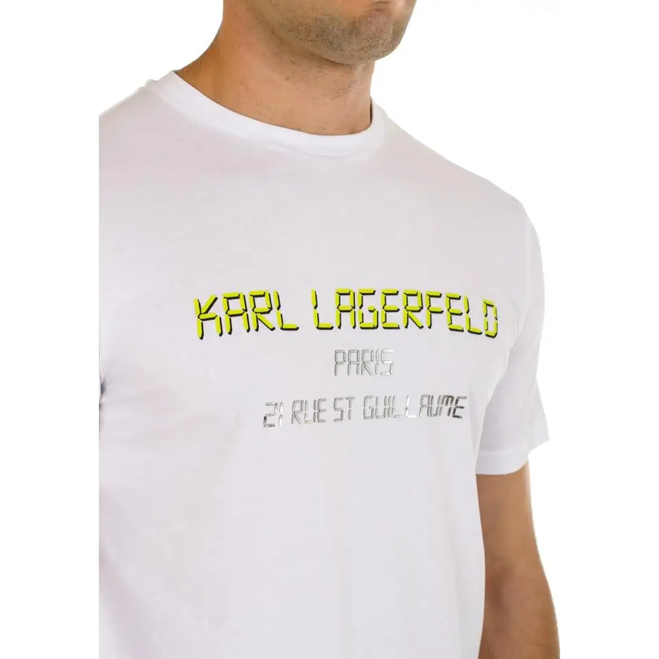 KARL LAGERFELD T-SHIRT CREWNECK WHITE