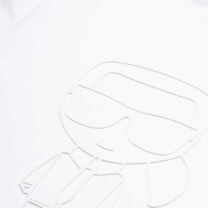 KARL LAGERFELD T-SHIRT CREWNECK WHITE