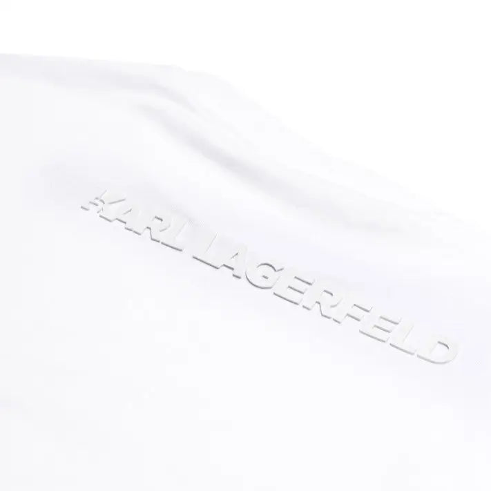 KARL LAGERFELD T-SHIRT CREWNECK WHITE