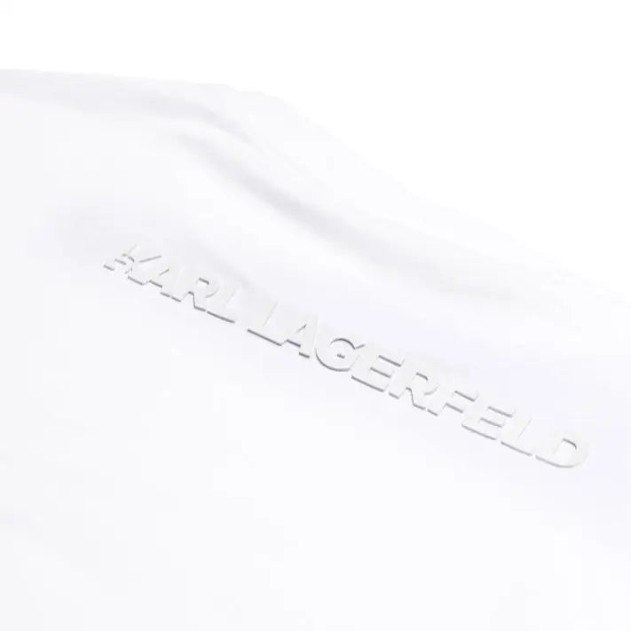 KARL LAGERFELD T-SHIRT CREWNECK WHITE