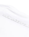 KARL LAGERFELD T-SHIRT CREWNECK WHITE