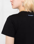 KARL LAGERFELD T-SHIRT FUTURE LOGO BLACK