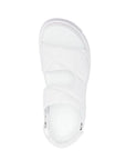 KARL LAGERFELD TREKKA QUILTED K-KROSS SANDAL WHITE