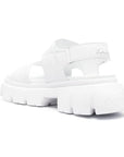 KARL LAGERFELD TREKKA QUILTED K-KROSS SANDAL WHITE