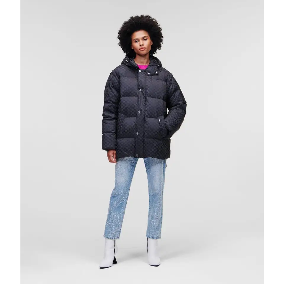 KARL LAGERFELD UNISEX REFLECT MONOGRAM DOWN