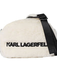 KARL LAGERFELD X CARA CROSSBODY WHITE