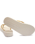 MICHAEL KORS ZAZA FLIP FLOP CREAM