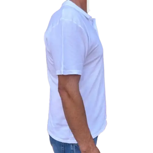 LA JUNGLA POLO HOMBRE BLANCO - textil