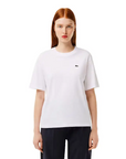 LACOSTE CAMISETA RELAXED FIT BLANCO