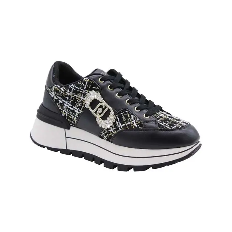 LIU JO AMAZING 41 - SNEAKER BLACK - textil