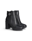 LIU JO ANKLE BOOT CALF BLACK