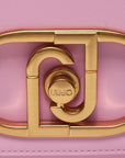 LIU JO BANDOLERA DE CADENA CON LOGO ROSA