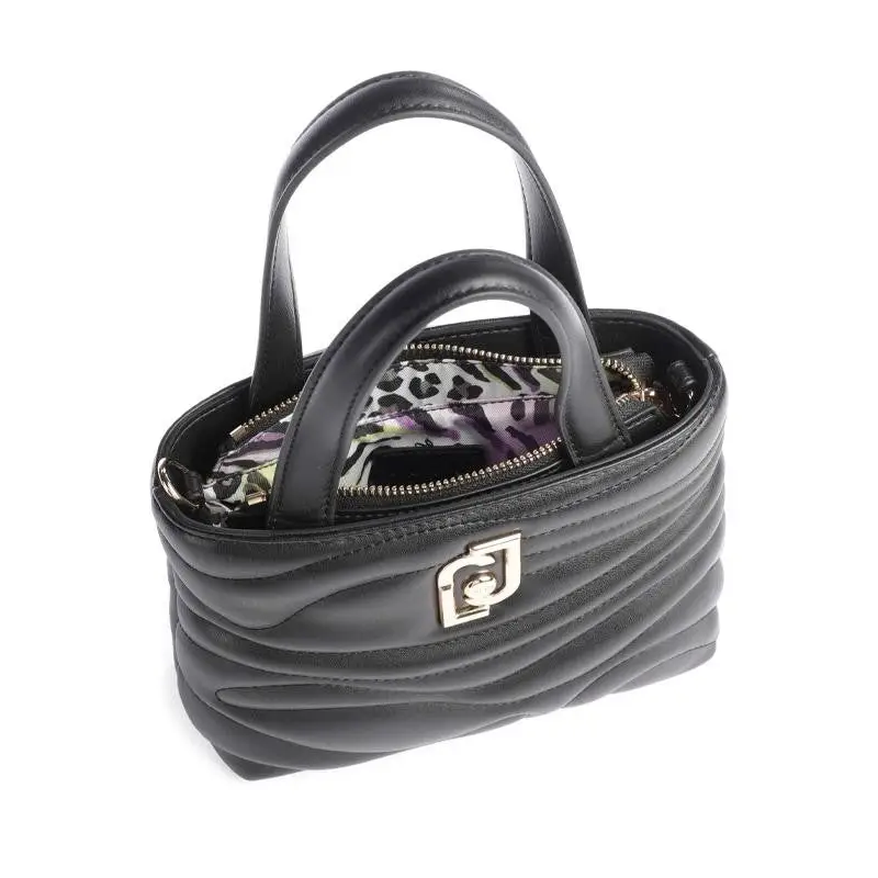 LIU JO BOLSO MINI TOTE NEGRO - TALLA ÚNICA