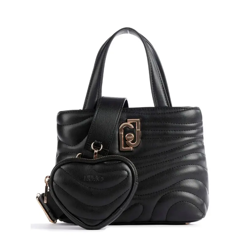 LIU JO BOLSO MINI TOTE NEGRO - TALLA ÚNICA