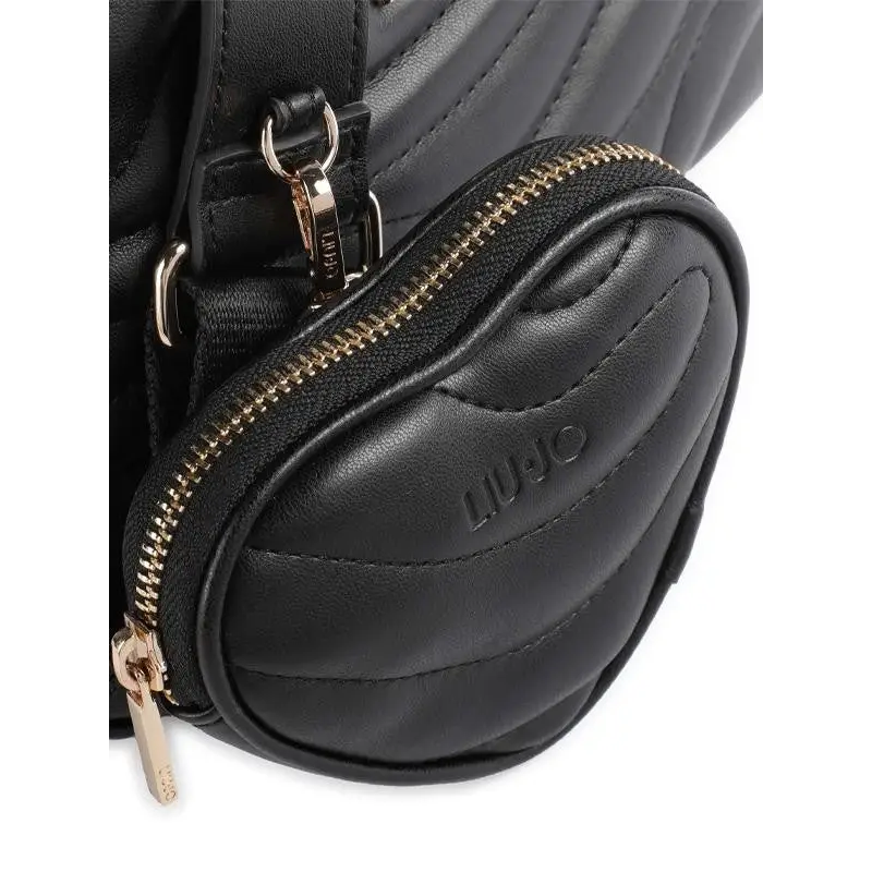 LIU JO BOLSO MINI TOTE NEGRO - TALLA ÚNICA