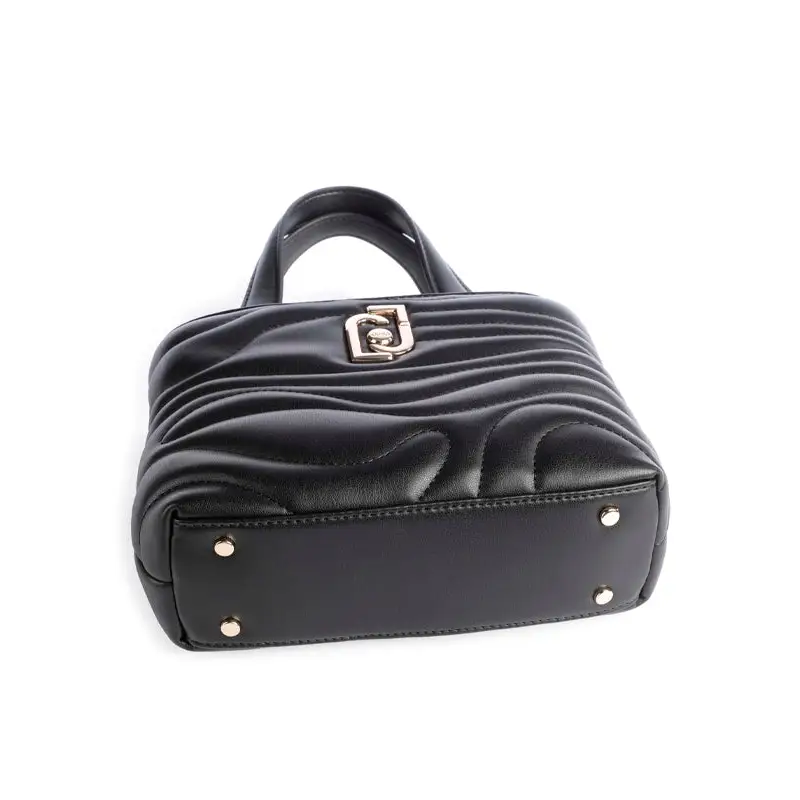 LIU JO BOLSO MINI TOTE NEGRO - TALLA ÚNICA