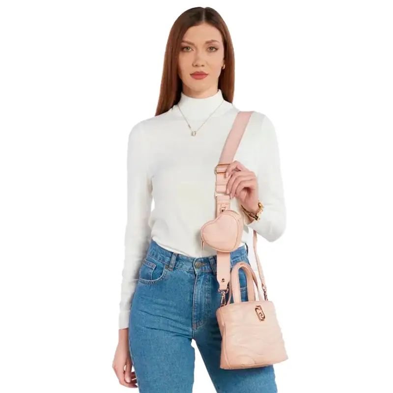 LIU JO BOLSO MINI TOTE ROSA - TALLA ÚNICA