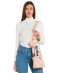 LIU JO BOLSO MINI TOTE ROSA - TALLA ÚNICA