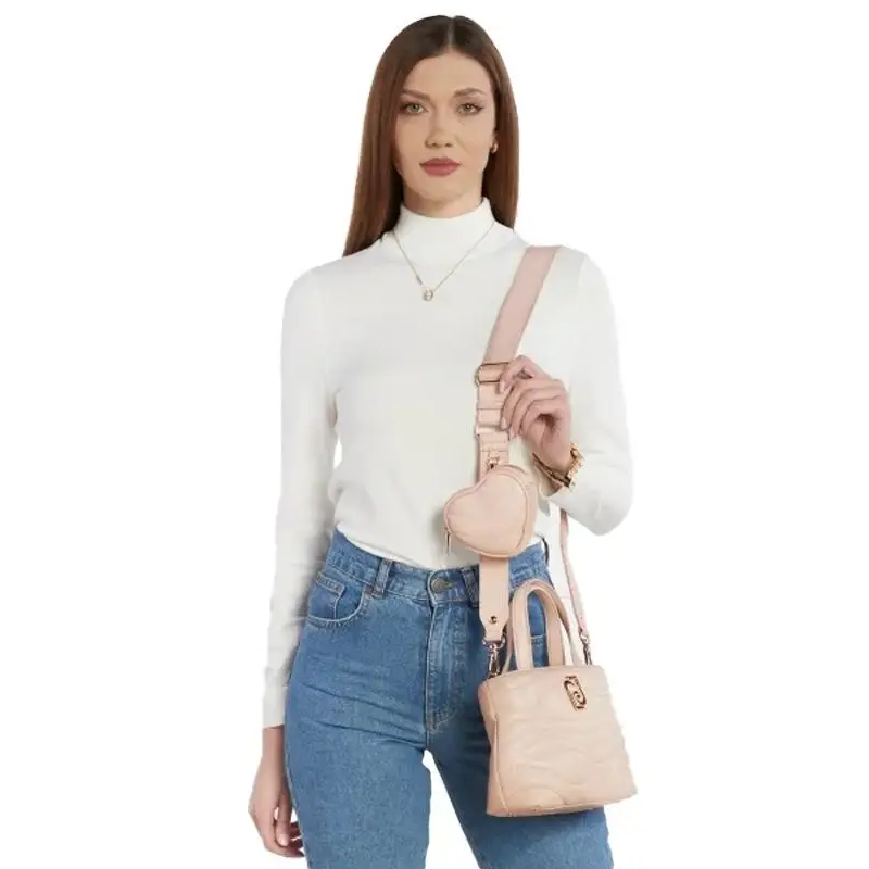 LIU JO BOLSO MINI TOTE ROSA - TALLA ÚNICA